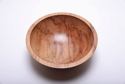 Alternate image for #2042 Mineral Stained Hickory Wooden Bowl 9 1/8 X 3 1/4