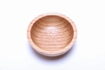 Alternate image for #2338 Small Quartersawn Red Oak Wooden Bowl 4 7/8 x 2