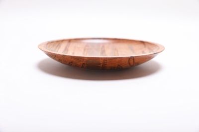Alternate image for #2184 Shallow Ambrosia Maple Wooden Bowl 8 5/8 x 1 3/8