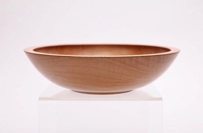 Alternate image for Maple Wooden Bowl #1859  6 1/2 x 1 5/8