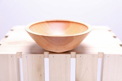 Alternate image for #2304 Small Sugar Maple Wooden Bowl 6 1/8 X 2 1/8