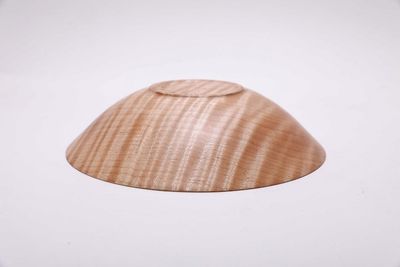 Alternate image for #2417 Tiger Maple Wooden Bowl 8 3/8 x 2