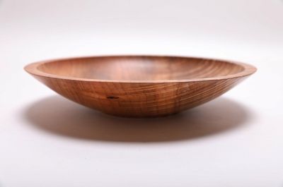 Alternate image for #2177 Fiddleback Big Leaf Maple Wooden Bowl 10 3/8 x 2