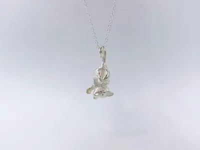 Alternate image for Silver Opossum Necklace