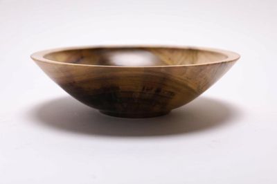 Alternate image for #2444 Rainbow Tulip Poplar Wooden Bowl 7 1/2 x 2 1/8