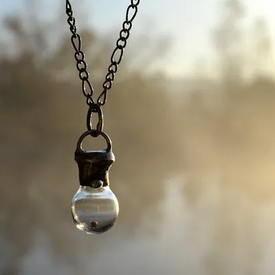 Alternate image for Mustard Seed Necklace, Christian Jewelry for Men or Women