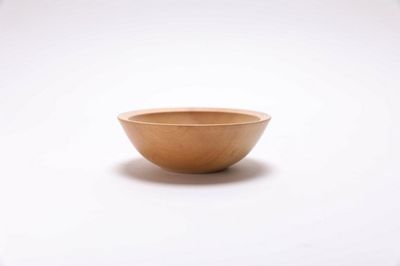 Alternate image for #2492 Small Holly Wooden Bowl 4 1/8 x 1 1/2