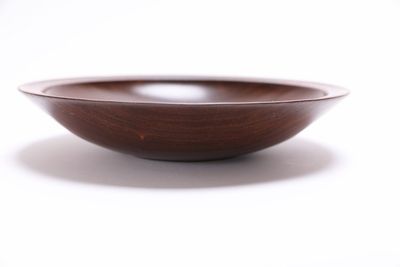 Alternate image for #2468 Handcrafted Wild Black Walnut Wooden Bowl