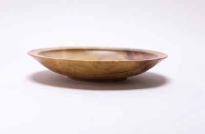 Alternate image for Rainbow Tulip Poplar Wooden Bowl   #2446   6 1/2 x 1 1/4