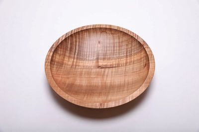 Alternate image for #2177 Fiddleback Big Leaf Maple Wooden Bowl 10 3/8 x 2