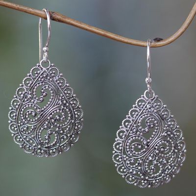 Primary image for Fair Trade Sterling Silver Earrings Divine Femininity