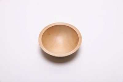 Alternate image for #2492 Small Holly Wooden Bowl 4 1/8 x 1 1/2
